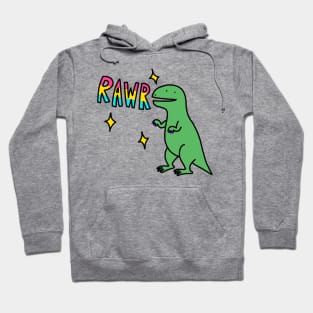 Rawr pan dinosaur Hoodie